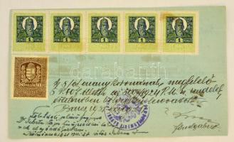 1931 Somogy vármegyében kiállított fegyvertartási és viselési engedély