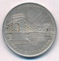 1956. 20Ft Ag "Tízéves a Forint" T:2 ph