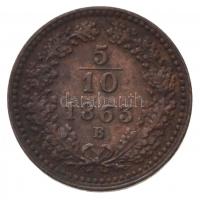 1863B 5/10kr Cu T:1-
Adamo M3