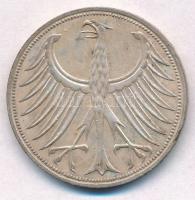 NSZK 1971F 5M Ag T:2 ph.
FRG 1971F 5 Mark Ag C:XF edge error