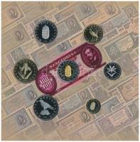 2002. 1-100Ft (7xklf) forgalmi sor szettben + 2002. 100Ft "Kossuth" T:PP 
Adamo FO35