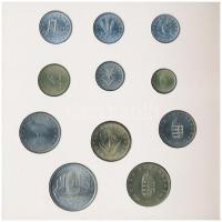 1993. 10f-200Ft (11xklf) forgalmi sor dísztokban, benne 200Ft Ag "MNB" T:BU 
Adamo FO26.2