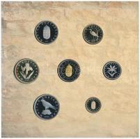 2005. 1Ft-100Ft (7xklf) forgalmi sor szettben + 2005. 10Ft "József Attila" T:PP 
Adamo FO...