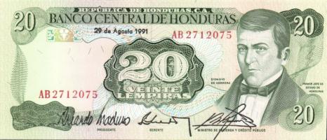 Honduras 1991. 20L T:I