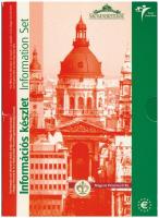 2003. 1c + 2c + 5c + 10c + 20c + 50c + 1EUR + 2EUR próbaveretek + "Népszavazás Magyarország Eur...