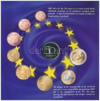 2007. 1Ft-100Ft (8xklf) forgalmi sor, benne 50Ft "50 éves a Római Szerződés" T:PP Adamo FO...