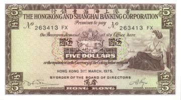 Hongkong 1975. 5$ T:I