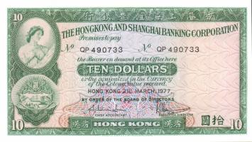 Hongkong 1977. 10$ T:I
