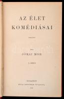 Jókai Mór összes művei sorozat 2 kötete. Nemzeti Kiadás. LIV.,LV. kötetek: Az élet komédiásai. I-II....