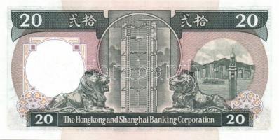 Hongkong 1986. 20$ T:I