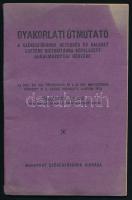 Vadkerty Lajos: Gyakorlati útmutató a székesfőváros betegség és baleset esetére biztosításra kötelezett alkalmazottai részére. Bp., 1918, Budapest székesfőváros kiadása. Tűzött papírkötésben, jó állapotban.