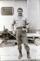 1982 Katonai műszaki alakulat (Budaörs), csoportképek, emlékképek, 34 db vintage negatív felvétel, 2...