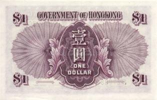 Hongkong 1936. 1$ T:I R!