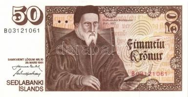 Izland 1981-86. 10K, 50K, 100K, 500K, 1000K egy kivételével teljes sor! T:I