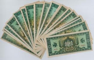 1946. 100.000MP (23x) T:III közte szép papír is