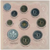 1998. 50f-200Ft (10xklf) forgalmi sor dísztokban + 1998. 100Ft alpakka "1848-1849. Szabadsághar...