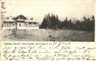 Tátraszéplak, Tatranska Polianka, Westerheim; Daniello vadászház / Jagdhaus / hunting lodge  (EK)