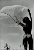 cca 1985 Menesdorfer Lajos (1941-2005) budapesti fotóművész hagyatékából 25 db nézőkép és 1 db vinta...