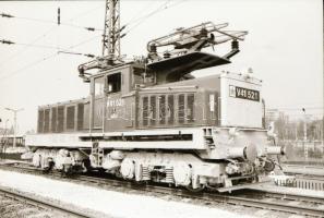 1982 Villamos mozdonyok, 24 db szabadon felhasználható vintage negatív, 24x36 mm