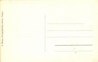 Rafna, Raffna, Ramna; utcaképek üzletekkel és templomokkal. A. Weiser / street views with shops and ...