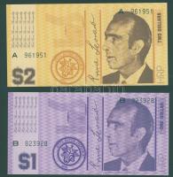 Ausztrália/Hutt River Province/magánkiadás 1970. 10c, 20c, 50c, 1$, 2$ T:I