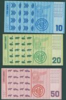 Ausztrália/Hutt River Province/magánkiadás 1970. 10c, 20c, 50c, 1$, 2$ T:I