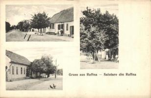 Rafna, Raffna, Ramna; utcaképek üzletekkel. A. Weiser / street views with shops