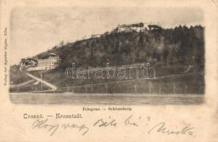 Brassó, Kronstadt, Brasov; Fellegvár. Gigler kiadása / Schlossberg (EB)