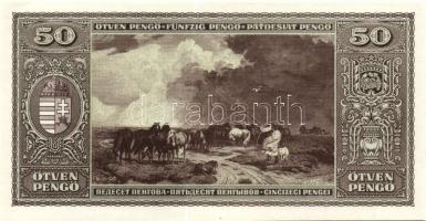 1945. 50P csak hátlap T:I