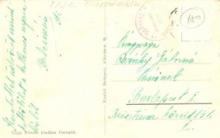 Csengőd, Bakos villa, Vasút utca, paplak, Római katolikus és református templom (Rb)