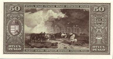 1945. 50P csak hátlap T:I