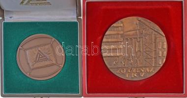 6db-os vegyes tétel emlékérmek, plakettek és egy kaszinó zseton, közte: "München 1972" ara...