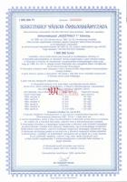 1980-as 1990-es évek 3db modern magyar kötvény benne egymásutáni kötvényszámok + 11db klf kötvény &q...