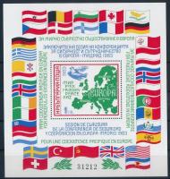 1983 Konferencia az európai biztonságról és együttműködésről sorszámozott blokk blokk Mi 137