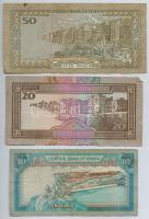 Jemen / Arab Köztársaság 1990. 10R + 1995. 20R + ~1993. 50R T:III
Yemen / Arab Republic 1990. 10 Ri...