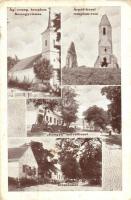 Somogyvámos, Ágostai evangélikus és Árpád-kori templom, Hangya szövetkezet, utcakép (EK)
