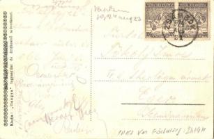 Zsámbok, Római katolikus iskola és templom. Hangya kiadása (EK)