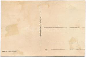 Dubicsány (Putnok), Vay kastély. Gresits Géza kiadása (vágott / cut)