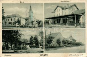 Csongrád vasútállomással