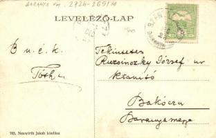 Szentlőrinc, Baranyaszentlőrinc; Római katolikus templom. Neuwirth Jakab kiadása (EK)