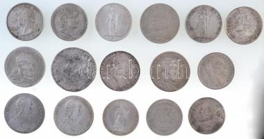 16db-os hamis érme tétel (fake coins) T:vegyes