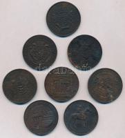 8db-os Br emlékérem tétel, nagyrészt MÉE emlékérmek T:vegyes