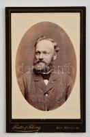 cca 1890 A Besztercebányai királyi Erőigazgatóság tisztjeinek fényképei. 48 db nevesített, rangot is...