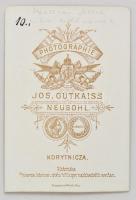 cca 1890 A Besztercebányai királyi Erőigazgatóság tisztjeinek fényképei. 48 db nevesített, rangot is...