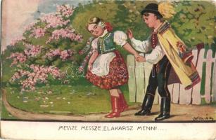 10 db régi motívumlap (folklór, humor) / 10 pre-1945 motive cards: folkore, humour