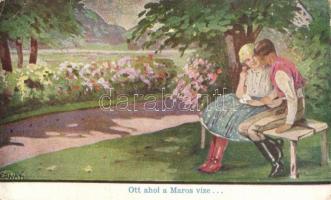 10 db régi motívumlap (folklór, humor) / 10 pre-1945 motive cards: folkore, humour