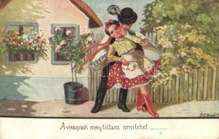 10 db régi motívumlap (folklór, humor) / 10 pre-1945 motive cards: folkore, humour