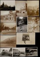 cca 1910-1930 16 db részben városképes fotó
