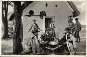 Hortobágy csikósok delelője