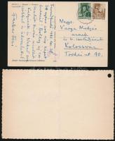 Farkas Ferenc (1905-2000) kétszeres Kossuth-díjas, zeneszerző, kézzel írt levele és üdvözlő sorai Va...